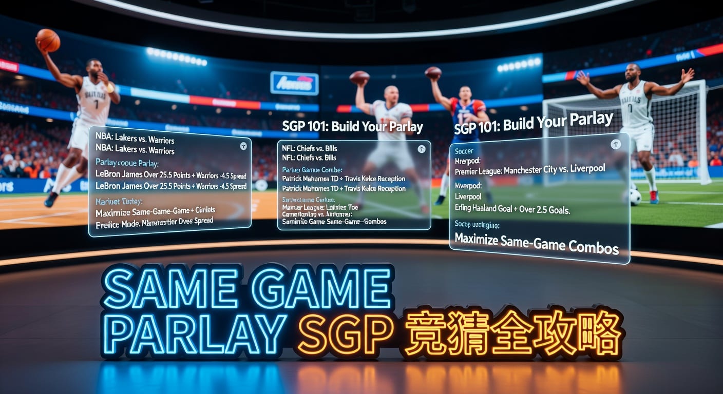 same game parlay SGP 实战指南：构建思路与风控