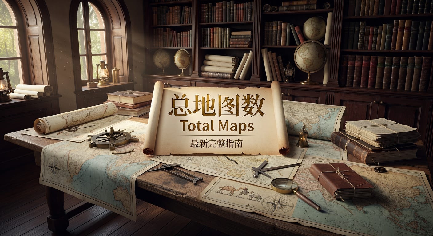 总地图数 Total Maps 解析与统计口径