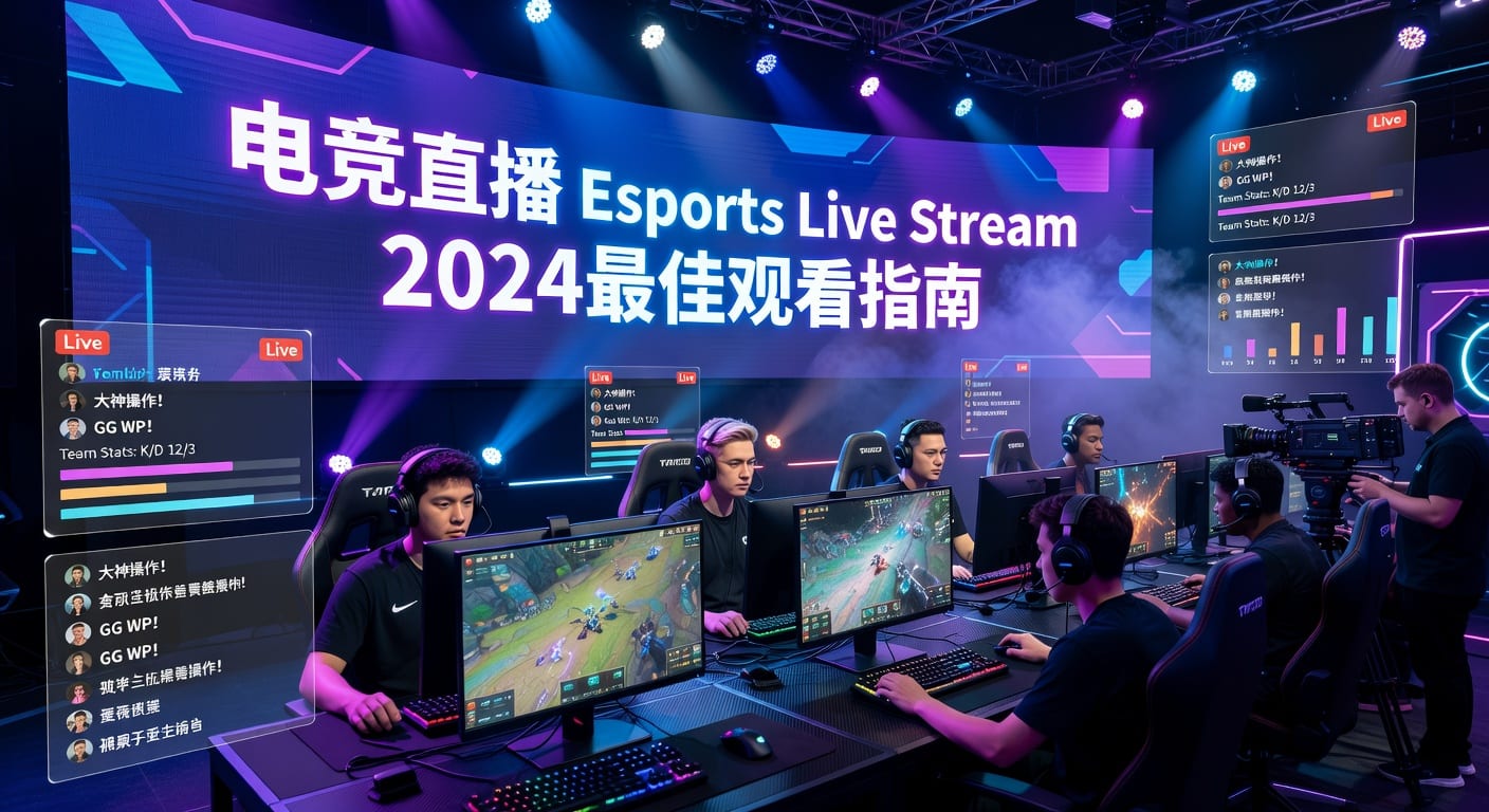 电竞直播 Esports Live Stream：观看与数据解读