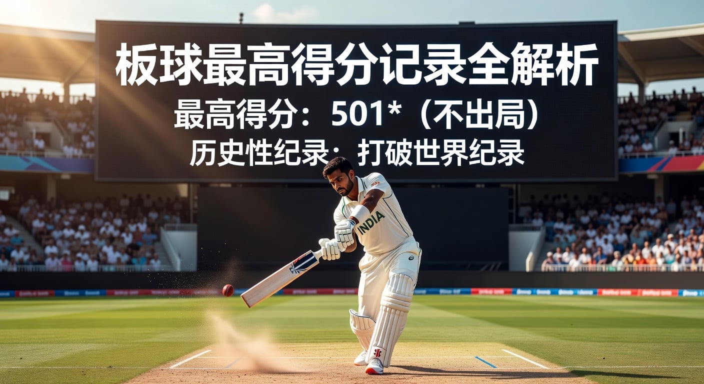 板球最高得分 Highest Score：2026年记录与规则解析